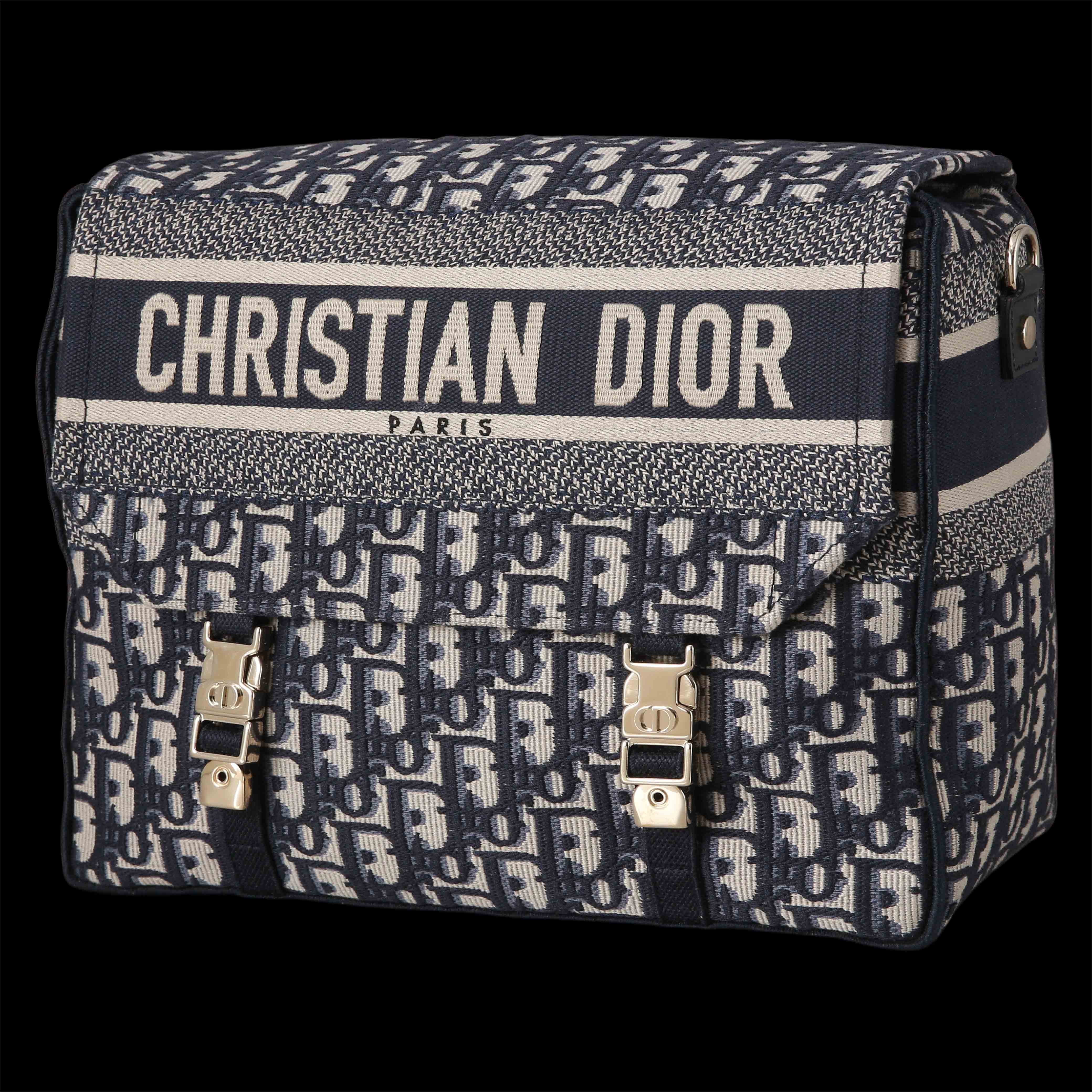 CHRISTIAN DIOR(USED)크리스찬디올 오블리크 캠프 메신저백